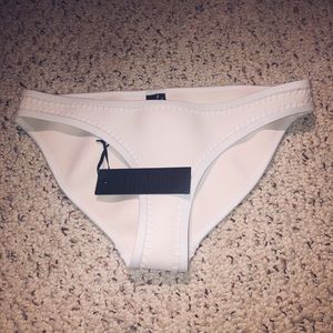 Triangl White Bikini Bottoms